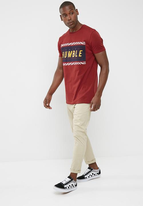basicthread - Printed crew neck tee
