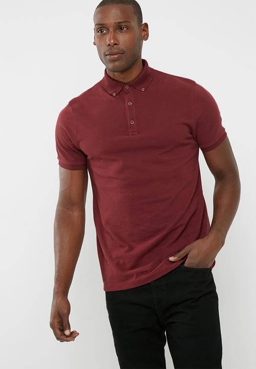 basicthread - Pique slim fit polo 3 pack