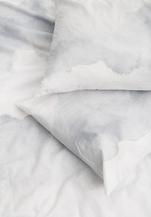 Sixth Floor - Fog duvet cover set