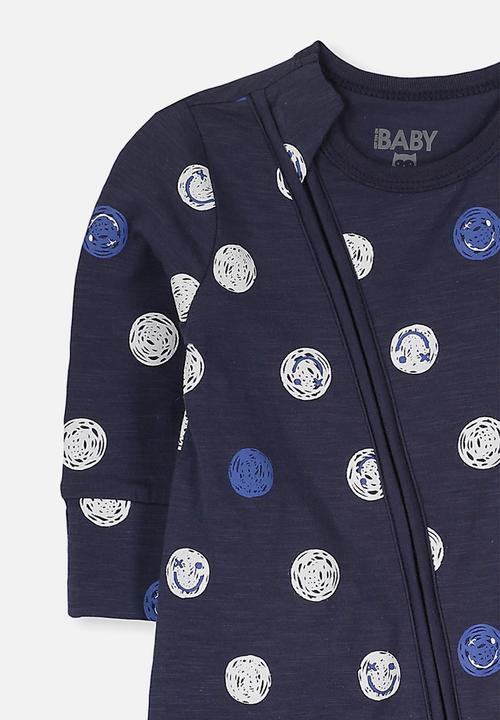 Cotton On - Baby mini zip through romper