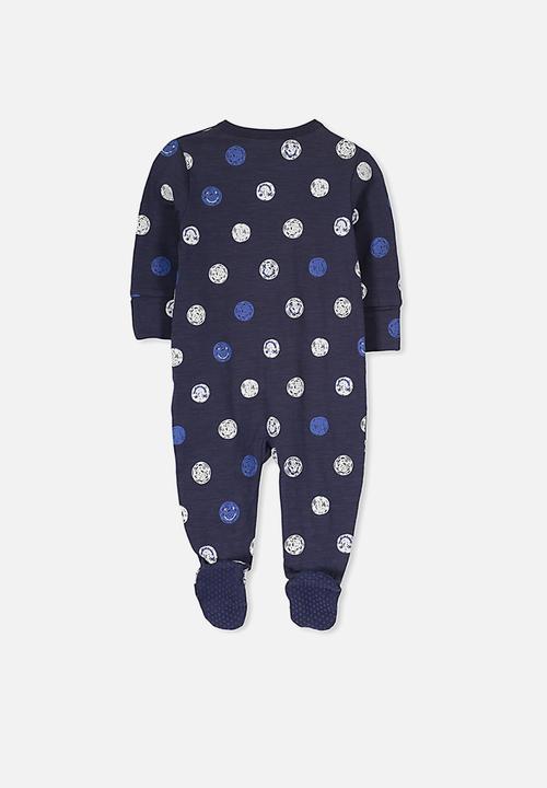 Cotton On - Baby mini zip through romper