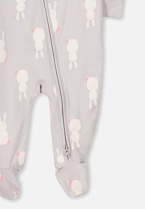 Cotton On - Baby mini zip through romper