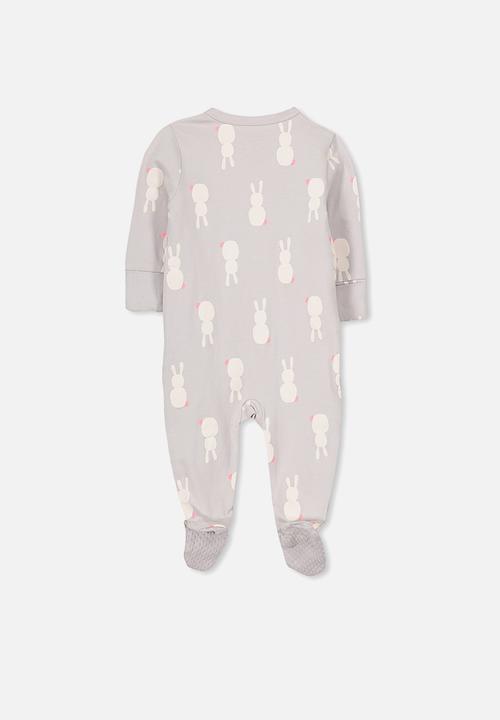 Cotton On - Baby mini zip through romper