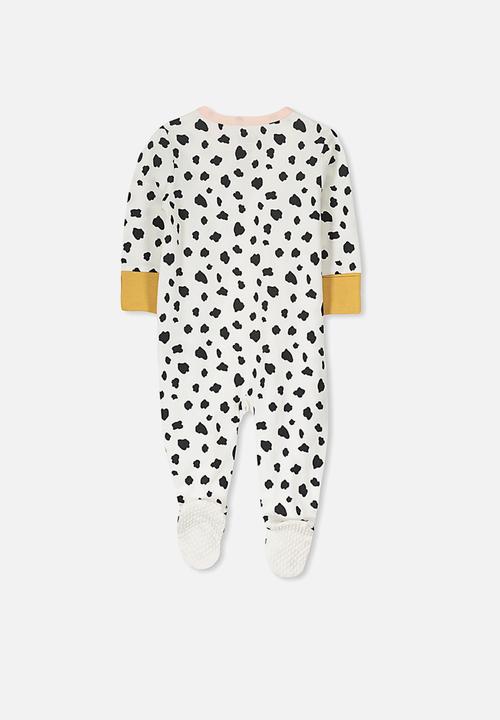 Cotton On - Baby mini zip through romper