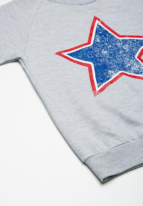 basicthread - Kids printed sweat top