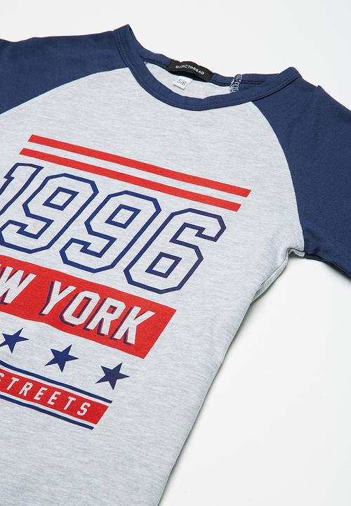 basicthread - 2-Pack long sleeve baseball tee