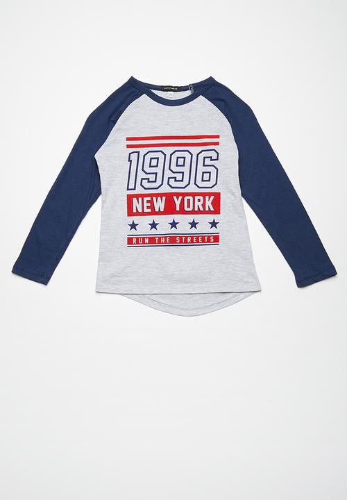 basicthread - 2-Pack long sleeve baseball tee