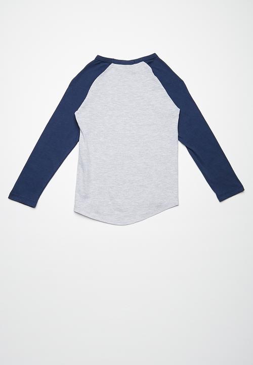 basicthread - 2-Pack long sleeve baseball tee