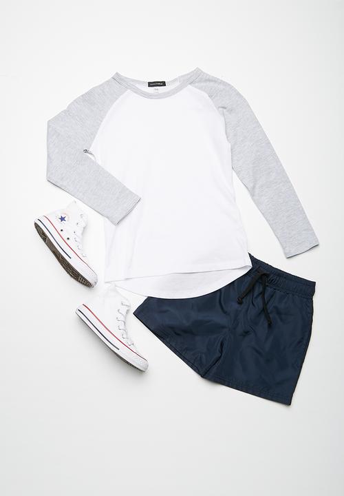 basicthread - 2-Pack long sleeve baseball tee