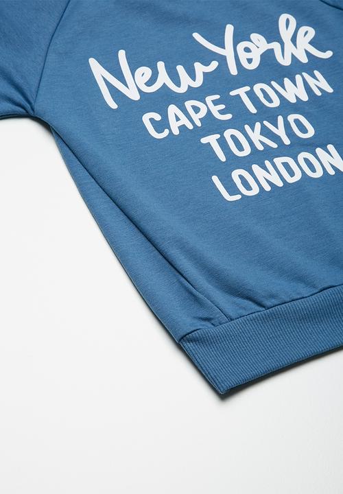 basicthread - Kids printed sweat top