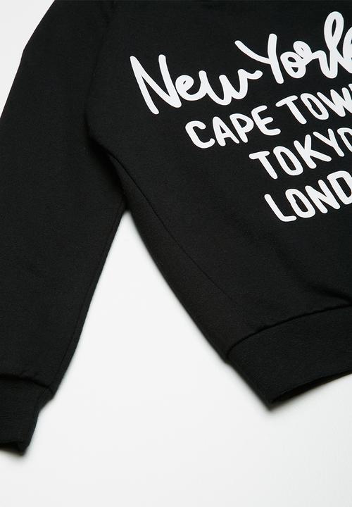 basicthread - Kids printed sweat top