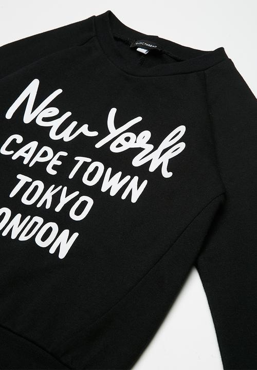 basicthread - Kids printed sweat top