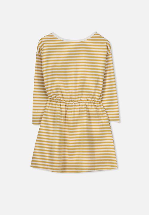 Cotton On - Kids pearl long sleeve dress
