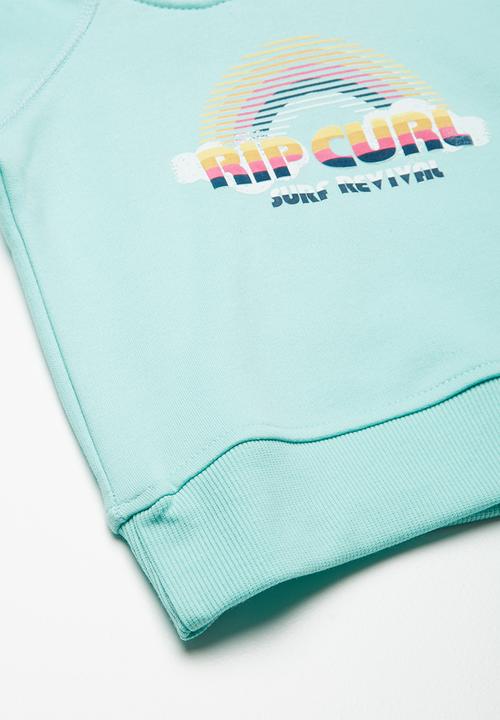 Rip Curl - Mini surf rainbow hoodie