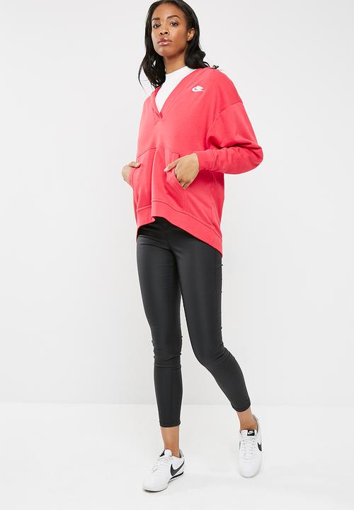 Nike - V-neck hoodie