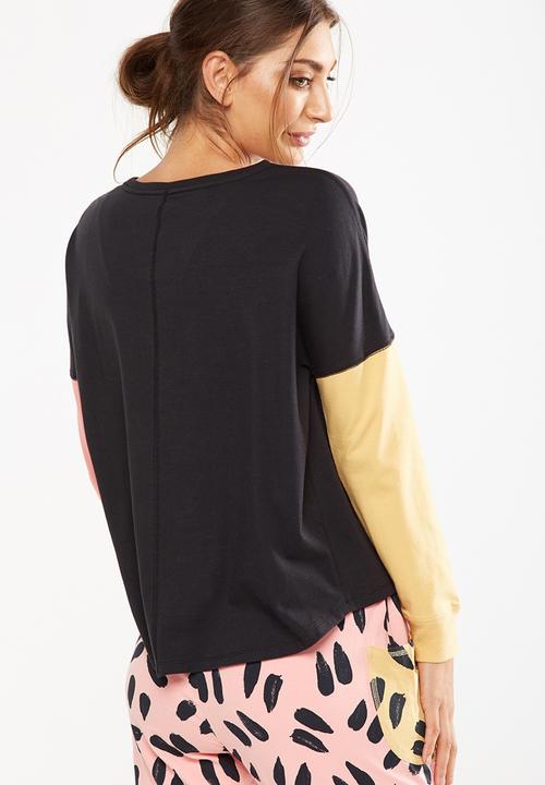 Cotton On - Match back dropped shoulder top