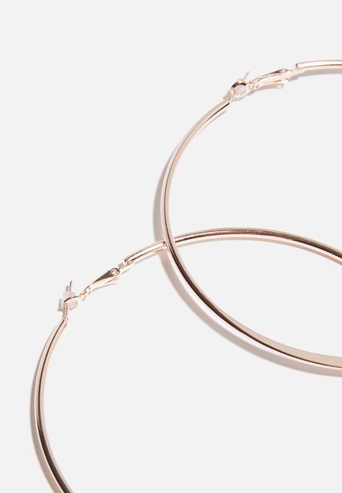 dailyfriday - Hoop earrings - rose gold