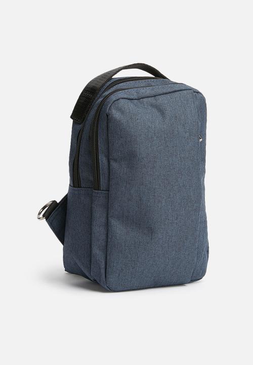 basicthread - Leandro crossbody bag - blue