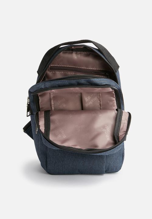 basicthread - Leandro crossbody bag - blue