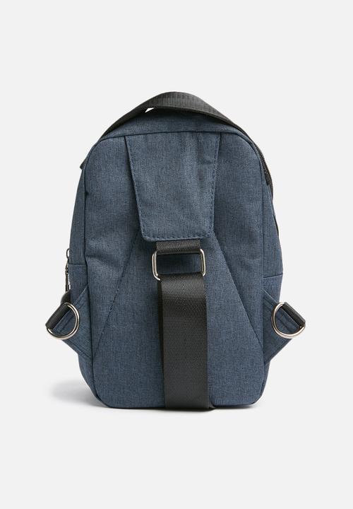 basicthread - Leandro crossbody bag - blue