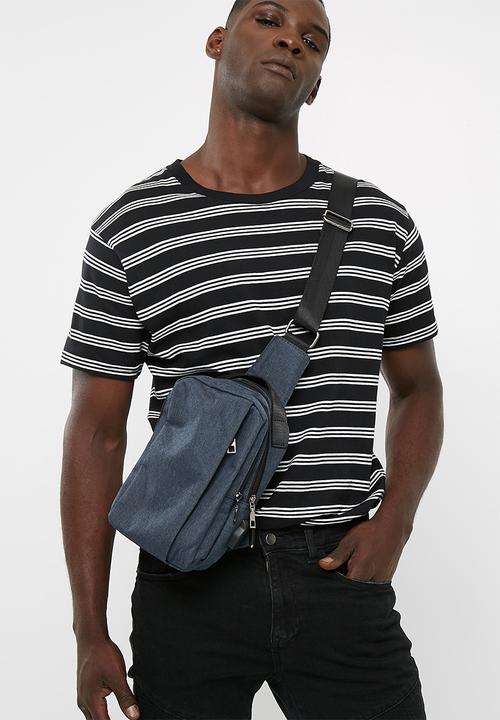 basicthread - Leandro crossbody bag - blue