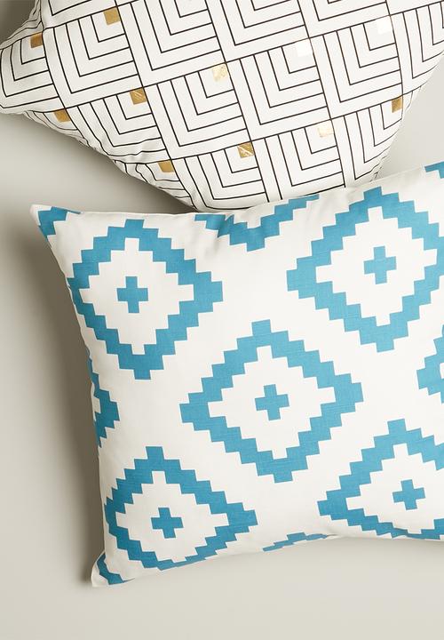 Sixth Floor - South west cushion cover - blue