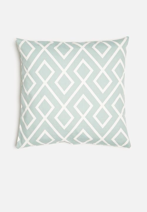 Sixth Floor - Gem cushion cover - duck egg