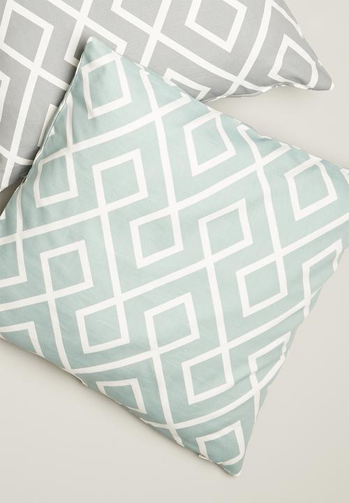 Sixth Floor - Gem cushion cover - duck egg