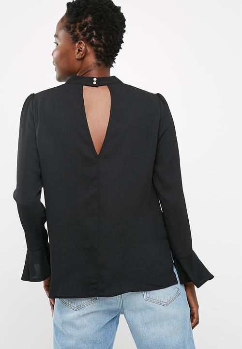 ONLY - Johanna choker blouse