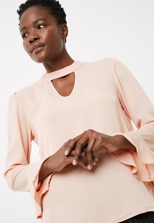 ONLY - Johanna choker blouse