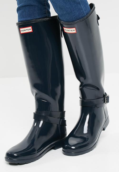 Hunter - Original refined adjustable gloss - navy