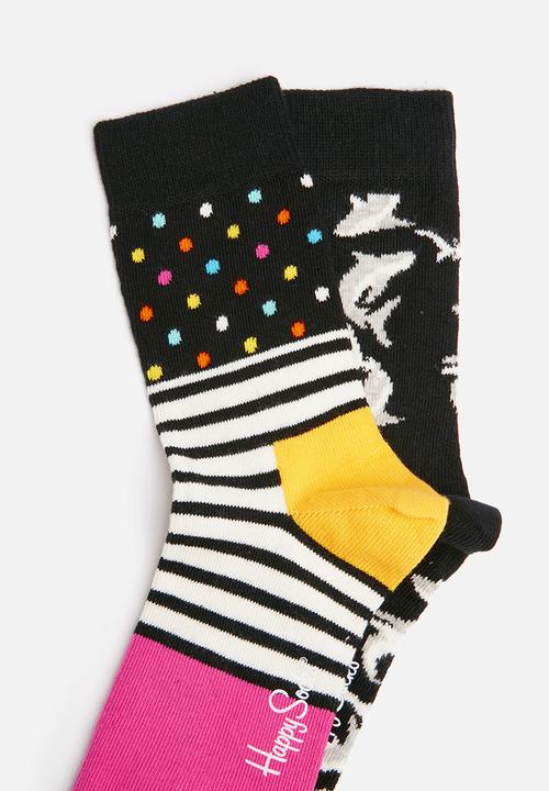 Happy Socks - Kids 2pk shark socks