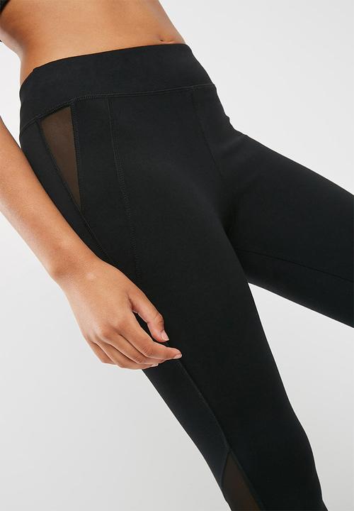 dailyfriday - Long length legging with mesh inset