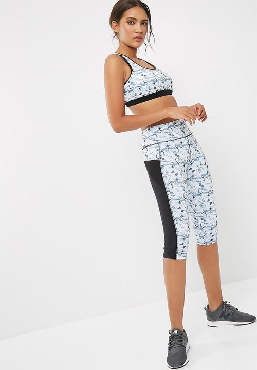 dailyfriday - Printed capri leggings