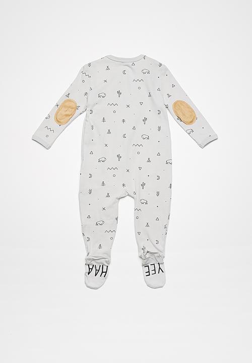 Cotton On - Baby mini zip through romper
