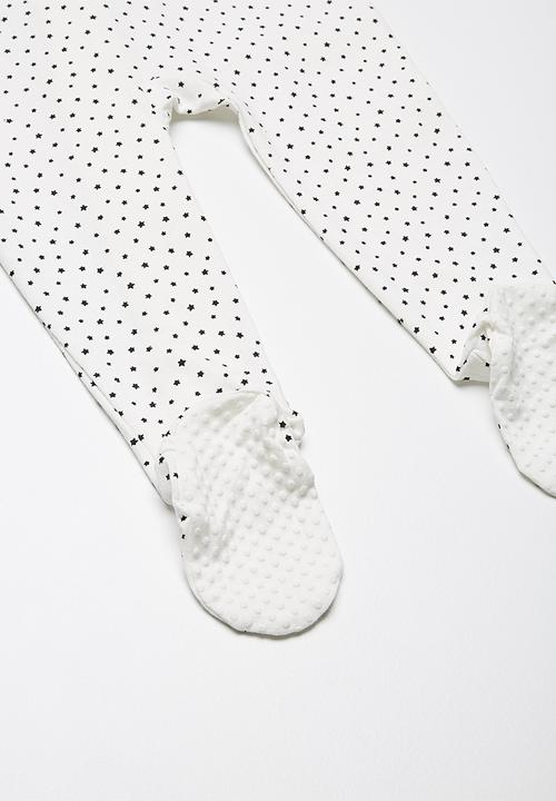 Cotton On - Baby mini zip footed romper