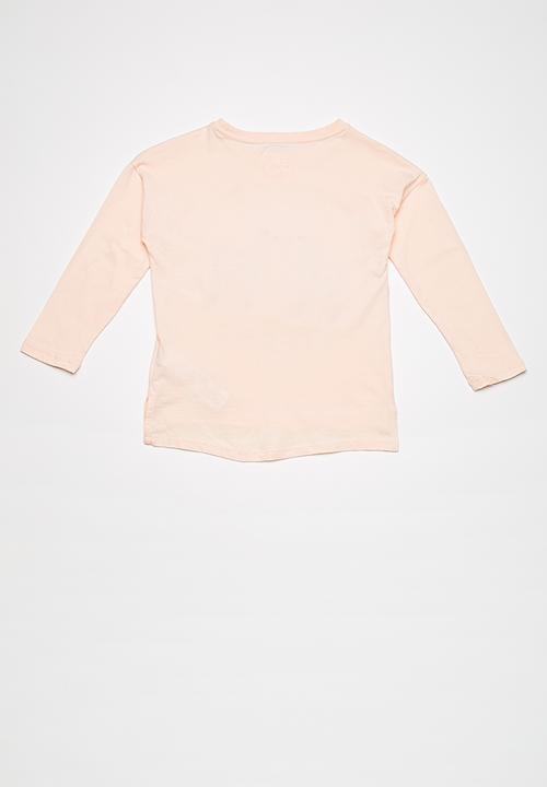 Cotton On - Kids Anna drop shoulder split hem tee