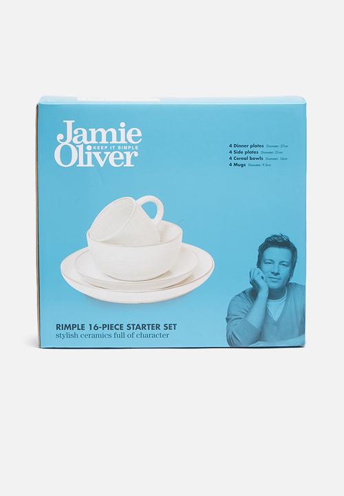 Jamie Oliver - Rimple 16pce dinnerware set
