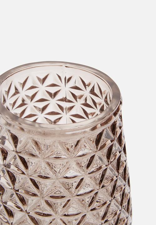 Present Time - Diamond cut vase