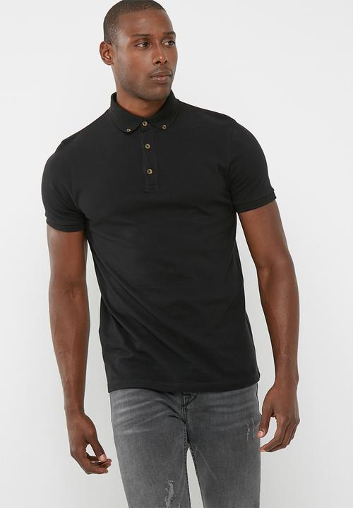basicthread - Pique slim fit polo 3 pack
