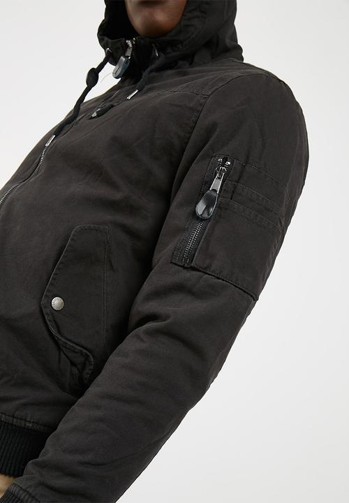 Cotton On - Ma1 hooded bomber jacket