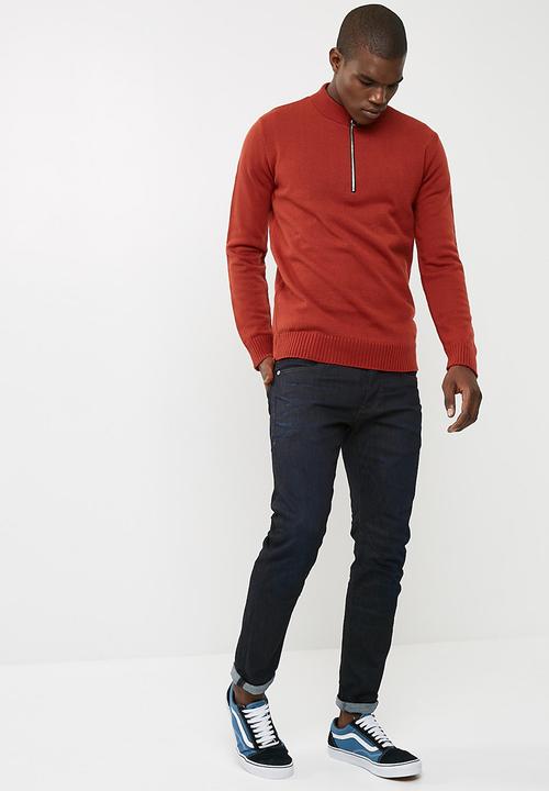 basicthread - 1/4 Zip pullover
