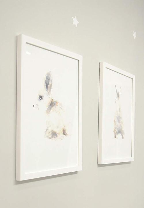 Simply Child - Watercolour bunny back