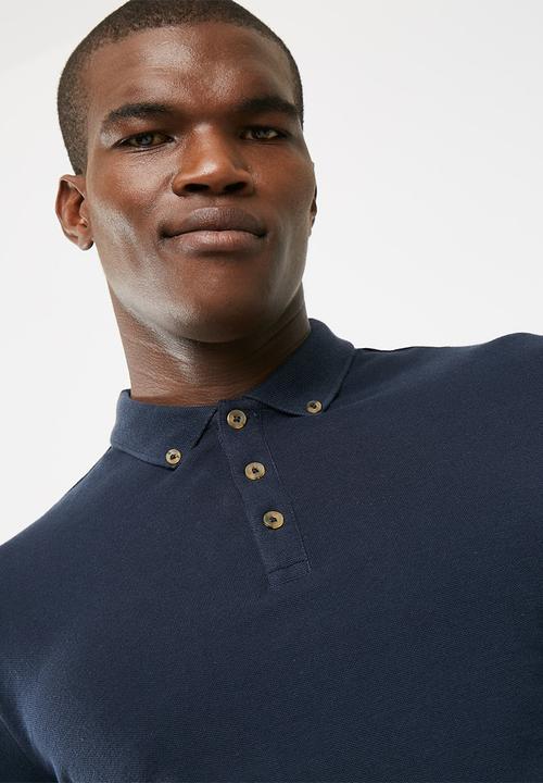 basicthread - Pique slim fit polo 3 pack