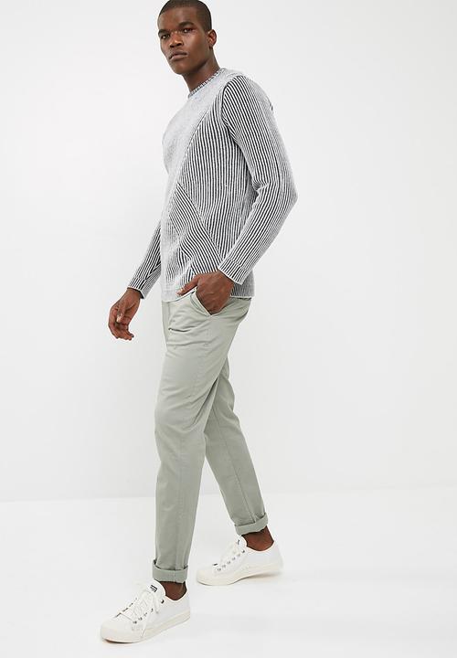 basicthread - Chunky textured pullover