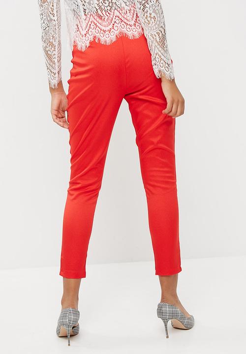 Missguided - Crepe tailored cigarette pants