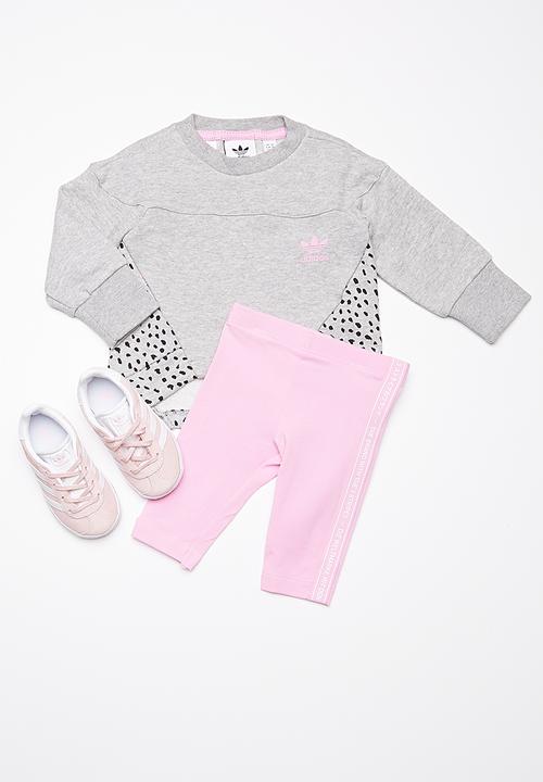 toddler pink adidas tracksuit