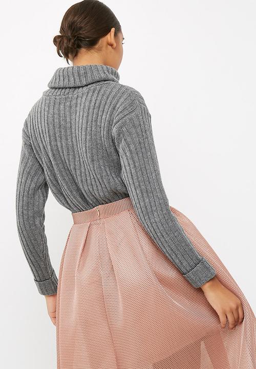 dailyfriday - Funnel neck knit