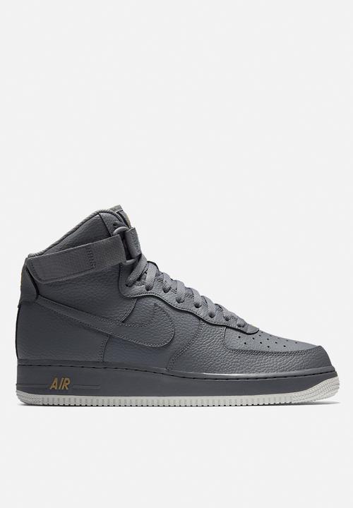 nike air force high grey