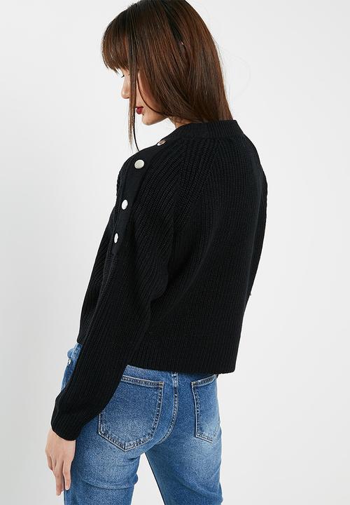 New Look - Button shoulder jumper